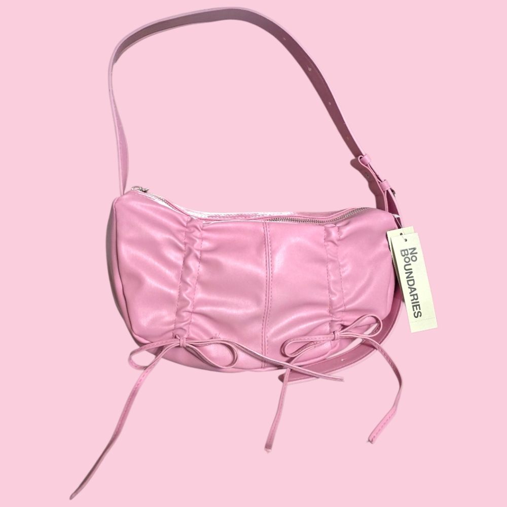No Boundaries Light Pink Shoulder Bag